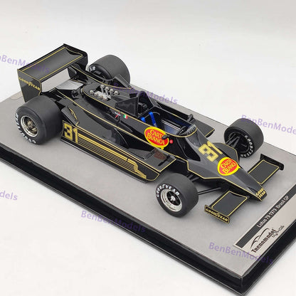 1/18 Tecnomodel Mythos Series Lotus 79 1979 Brasil GP #31 Hector Rebaque Resin