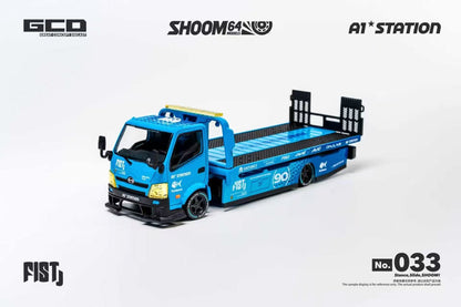 1:64 GCD FIST Fuso Container LBWK & Hino 300 Landing Edition Trailer Diecast Model Car