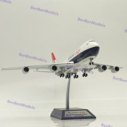 British Cargo Boeing 747-200/ G-KILO / WITH STAND /Diecast Model ARDBA61 /1:200