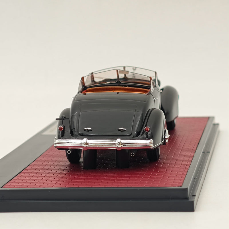 MATRIX-MODELS 1/43 Cadillac V16 Dual Cowl Sport Phaeton 1937 Resin black/open