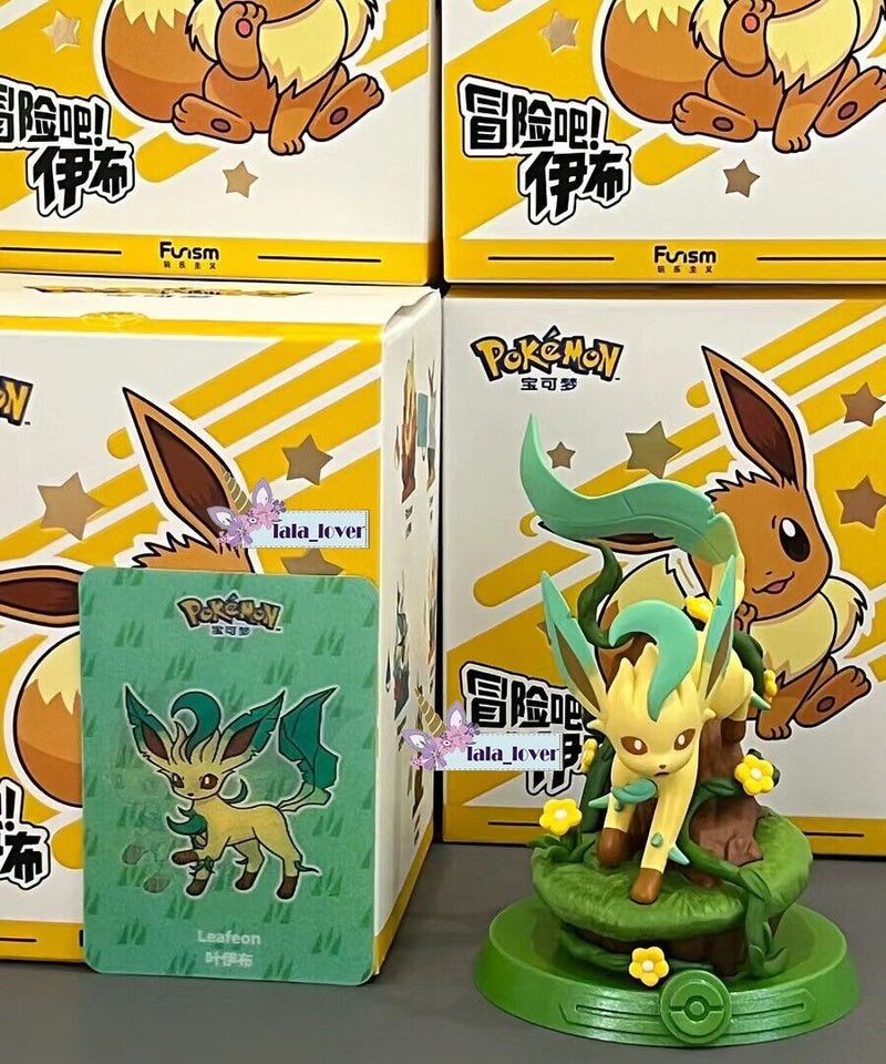 Funism Pokémon Eevee Evolution Adventure Series 2 Case of 9 Blind Boxes Sylveon