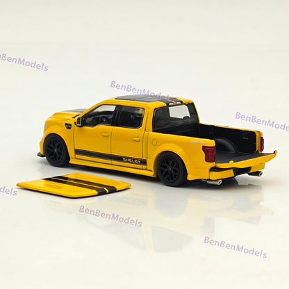 1:64 Funny Model F-150 Shelby Super Snake Pickup Sport Truck Model Diecast