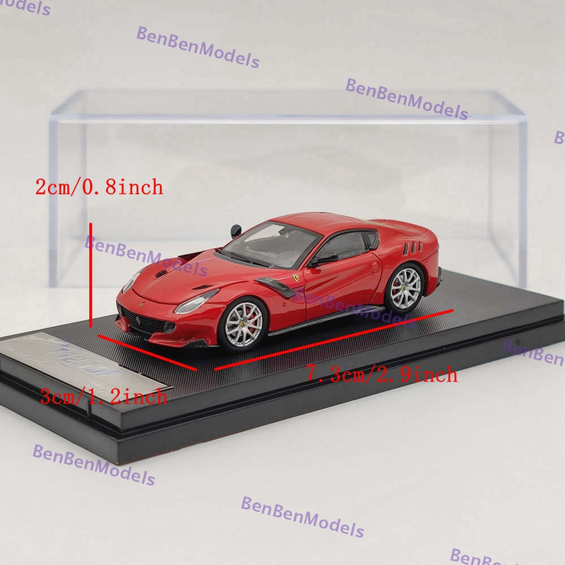 1/64 Stance Hunters Ferrari F12 TDF Diecast Models Car Limited Collection Red