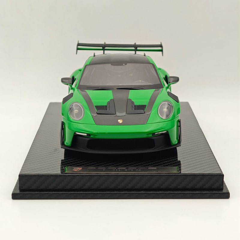 AI MODEL 1/18 Porsche 992 GT3 RS GREEN Resin High-Quality Collection Car Model