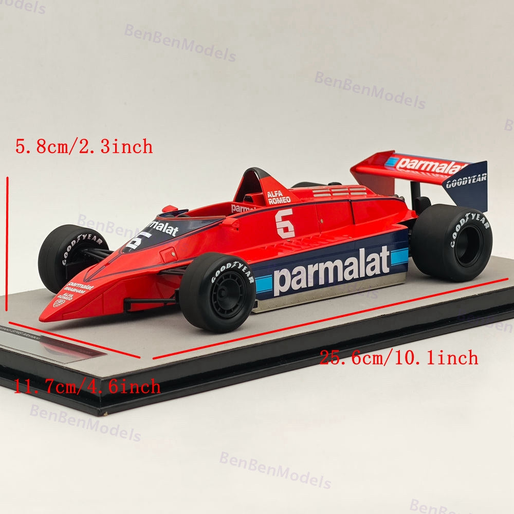 1/18 Tecnomodel BRABHAM-Alfa Romeo BT48 F1 MONACO GP 1979 Nelson Piquet #6 Resin