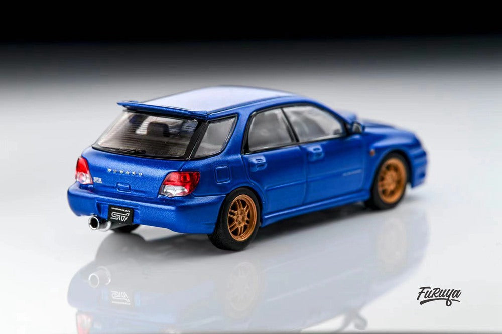 Furuya 1:64 SUBRARU Impreza WRX STi GD/GG Diecast Toys Car Collection Gifts Limited Edition