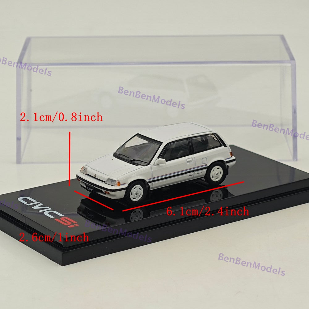 1/64 Hobby Japan AT Late Version Special Edition White Diecast Metal Car