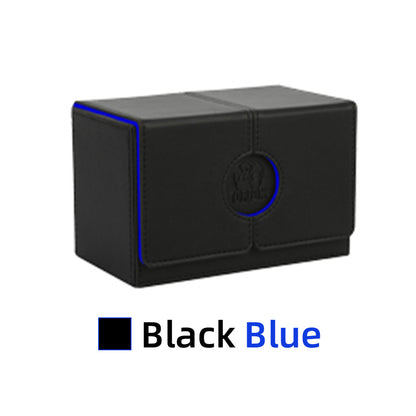 Card Storage Box with Double Sleeves 160+ Yu-Gi-Oh POKEMON PTCG TCG CCG Card Box