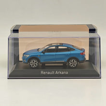 Modèle réduit de voiture moulé sous pression Norev Renault Arkana Techno 2022 Zanzibar, édition limitée, bleu, 1/43 