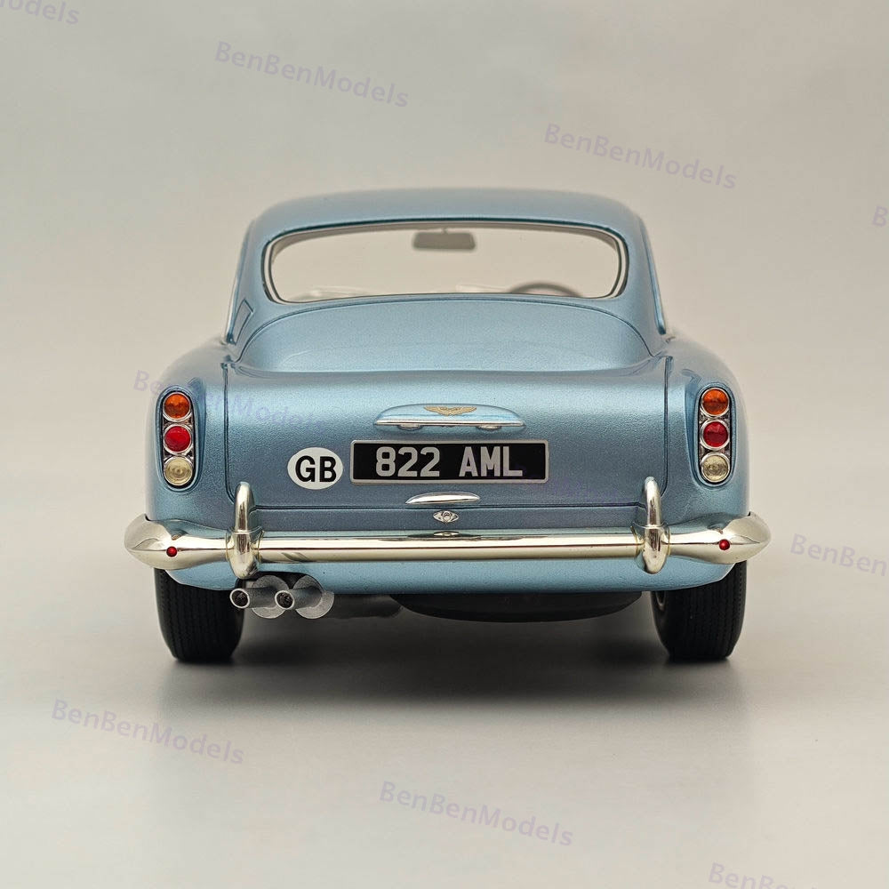 CULT 1:18 Aston Martin DB4 Blue Metallic Resin Model Car Collection CML062-1