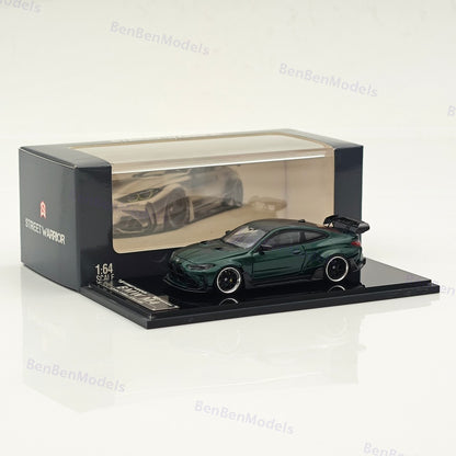 1:64 SW BMW M4 G82 Sports Model Diecast Toys Car Models Collection Limited 499