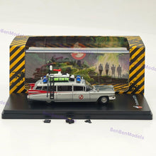 1:64 YS Ghostbusters Ecto-1 Varnish Diecast Model Minicar Limited