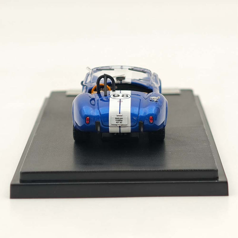 Fine works 1/64 Ford Shelby Cobra 427 Blue Power Cap Alloy Diecast Models Car