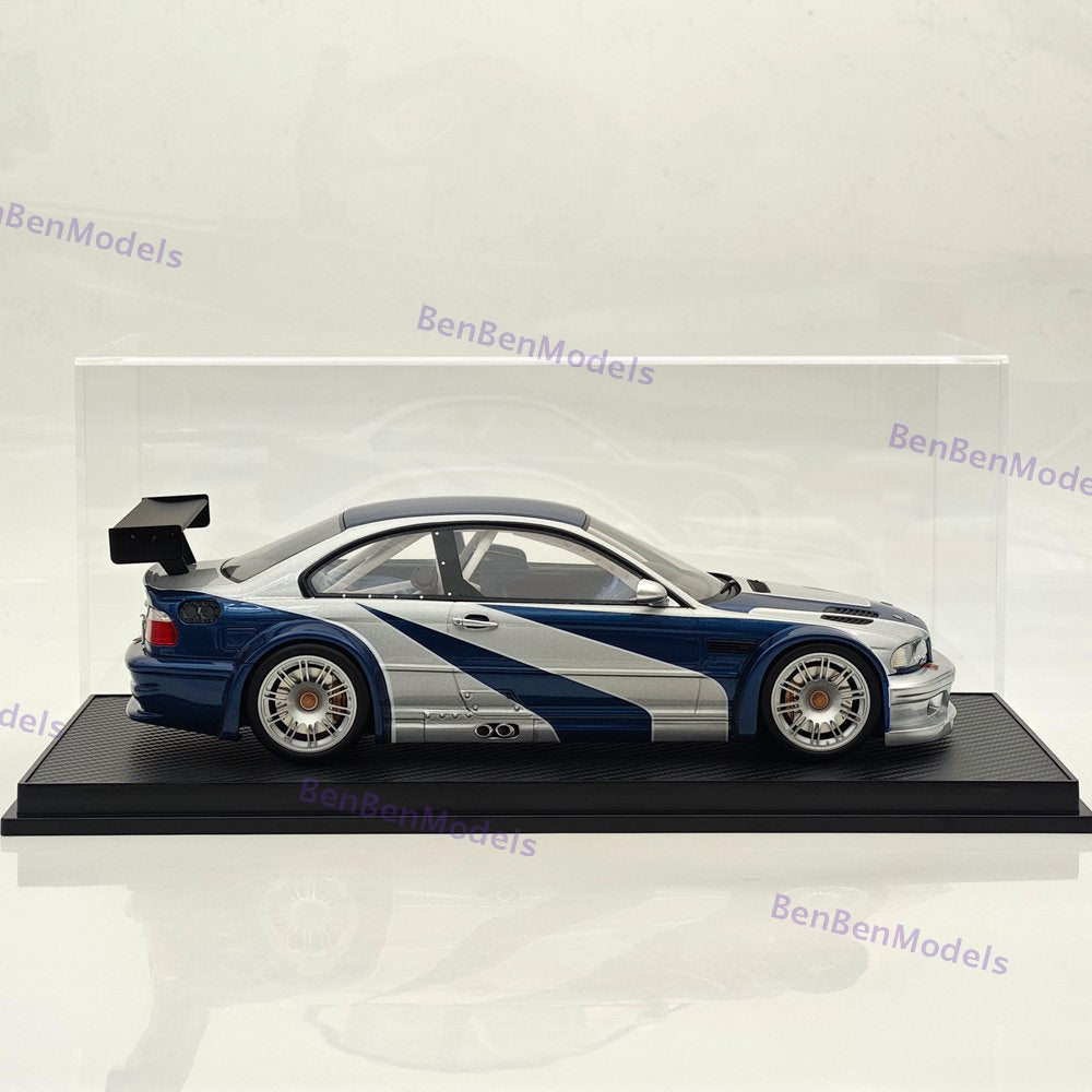 Pre-sale SW 1:18 BMW M3 GTR E46 Need For Speed Limited Edition Resin Model Car Collectible Gifts