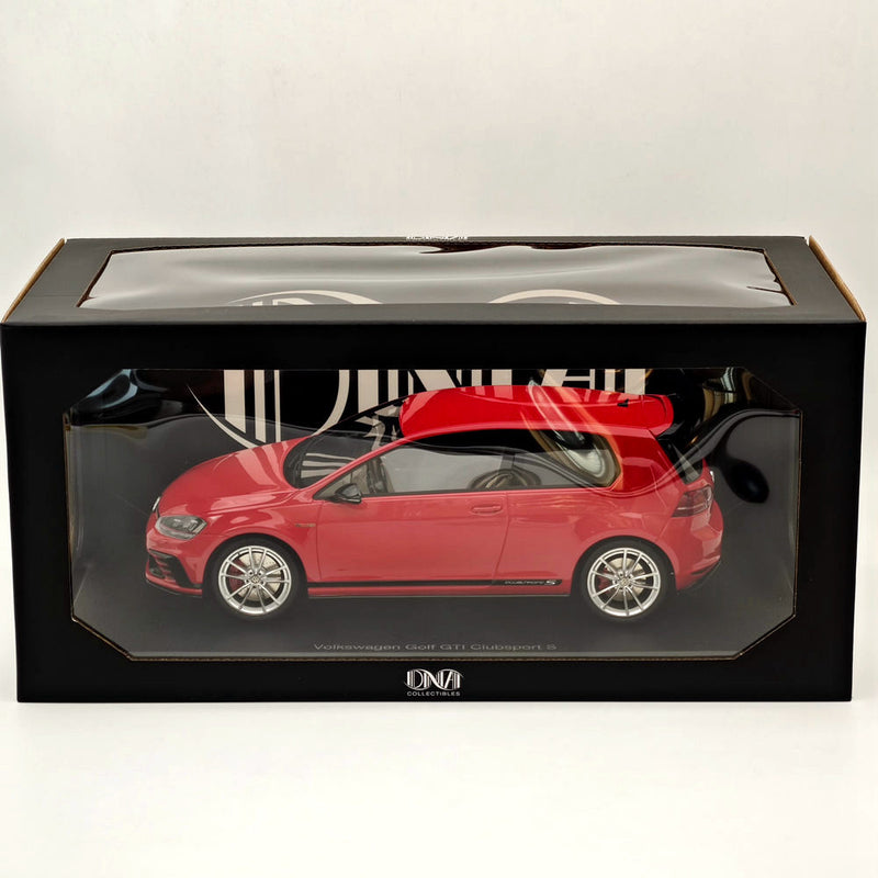 1/18 DNA Collectibles Volkswagen Golf GTI VII Clubsport s 2017 Red Resin Car