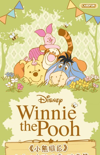 Disney Winnie Card Fun The Pooh Spring Outing Series Trading Card Box New Sealed