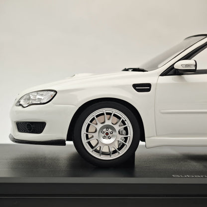 1/18 DNA Collectibles Subaru Legacy Touring Wagon STI S402 White Resin Model Car