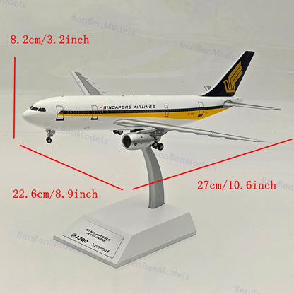 1:200 Singapore Airlines / Airbus A300B4-200 / 9V-STG / JF-A300-0003 / Diecast
