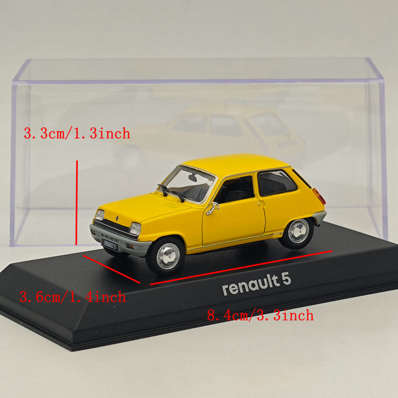 1/43 Norev RENAULT 5 TL Yellow Diecast Model Cars Limited Collection