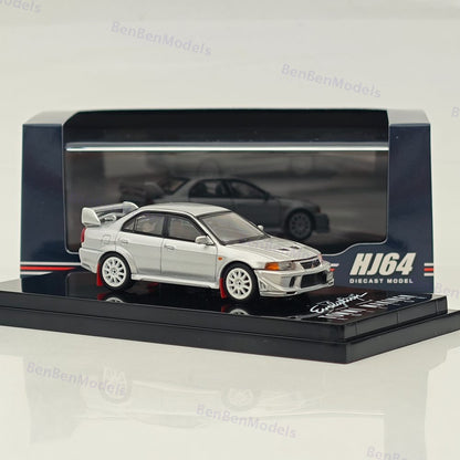 Mitsubishi Lancer GSR Evolution VI TME(CP9A) 2000 With Mud Flap Hobby Japan 1/64