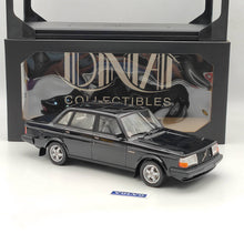 Modèle réduit de voiture en résine 1/18 Volvo 244 Turbo DNA000116 de DNA Collectibles, édition limitée, noir, jouets, cadeau 