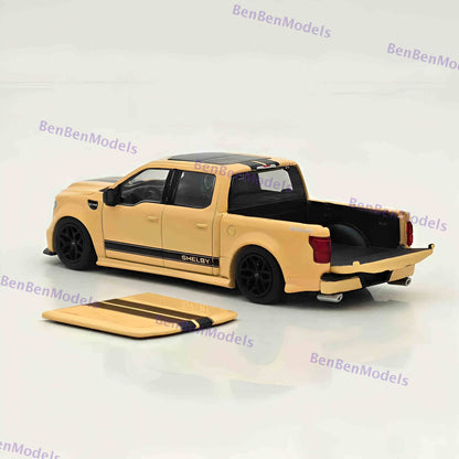 1:64 Funny Model F-150 Shelby Super Snake Pickup Sport Truck Model Diecast