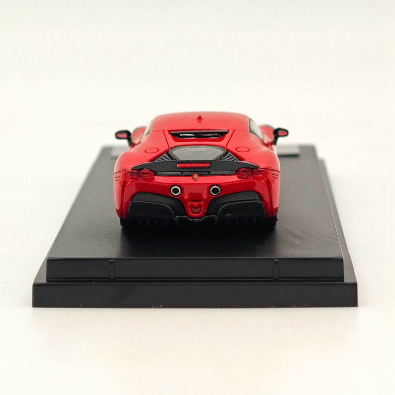 Fine model 1:64 Scale Novitec Ferrari SF90 Diecast Models Car Collections Red