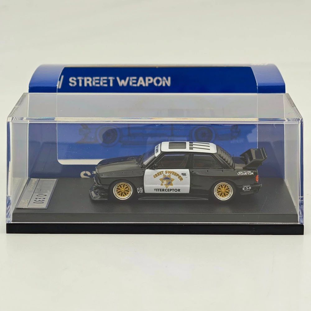 SW 1:64 M3 E30 LTO Widebody Modified Coupe Racing Sports Diecast Model Car Limited Edition