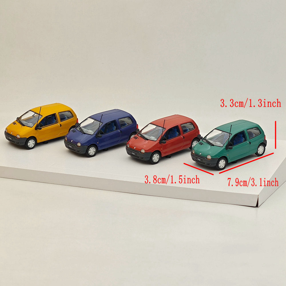 1/43 Norev Renault Twingo 4 pièces Coffret cadeau Modèles moulés sous pression Collection de voitures 1993 