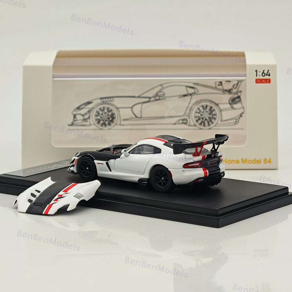 Hone Model 1:64 Dodge Viper ACR Racing Sports Diecast Model Car Collection