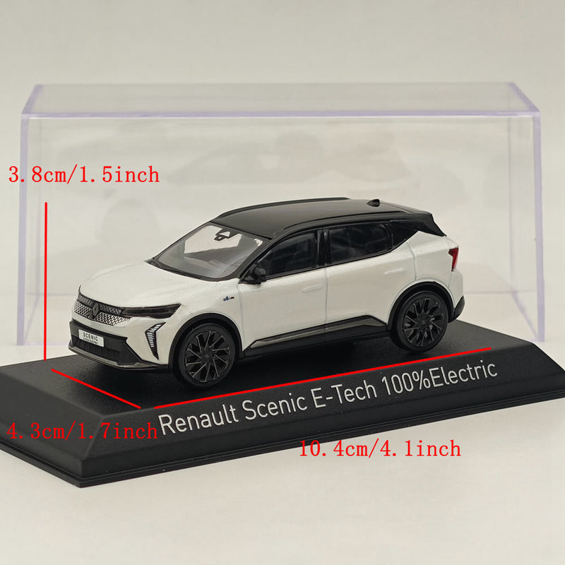 1/43 Norev Renault Scenic E-Tech 100% Electric Esprit Alpine Pearl White 2024