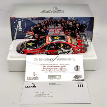 1:18Classic  HRT Bathurst winner 2011 Holden VE Commodore Nick Percat & Garth #2