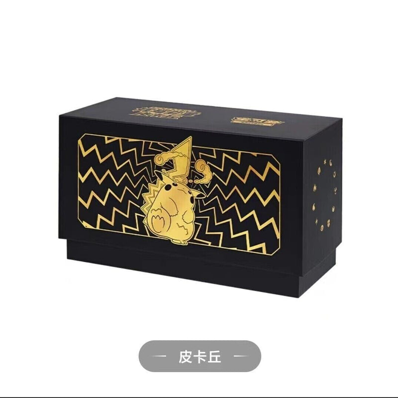 Pokemon TCG S-Chinese Brilliant Energy Black Gold Gift Box (Pikachu) CS4.1C New