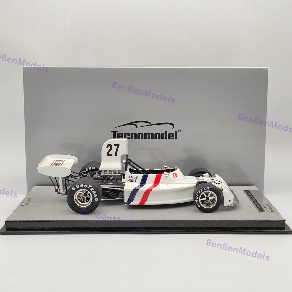 1/18 Tecnomodel March Ford 731 1973 USA GP #27 James Hunt TM18-289D Resin Model