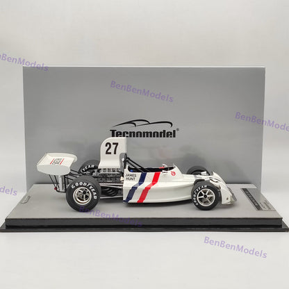 1/18 Tecnomodel March Ford 731 1973 USA GP #27 James Hunt TM18-289D Resin Model