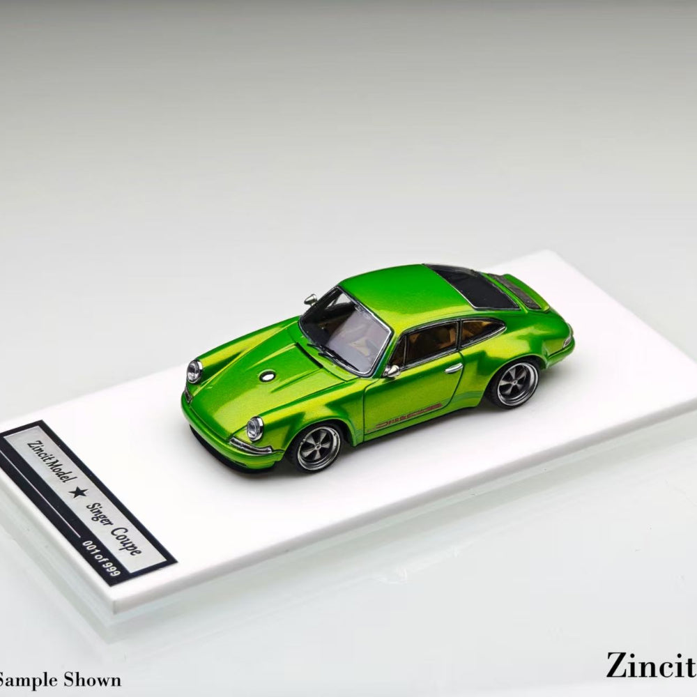 Zincit Model 1:64 Singer Coupe debuts in five colors at Foshan exhibition Diecast Model Car Collectible
