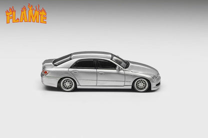 Flame 1/64 Toyota MarkX Classic FR JDM Sedan Gloss Diecast Toys Car Limited 999