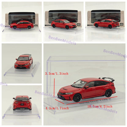 1/43 Hobby Japan HJD43 CIVIC TYPE R (FL5) w/Option Alloy Car Model Gifts