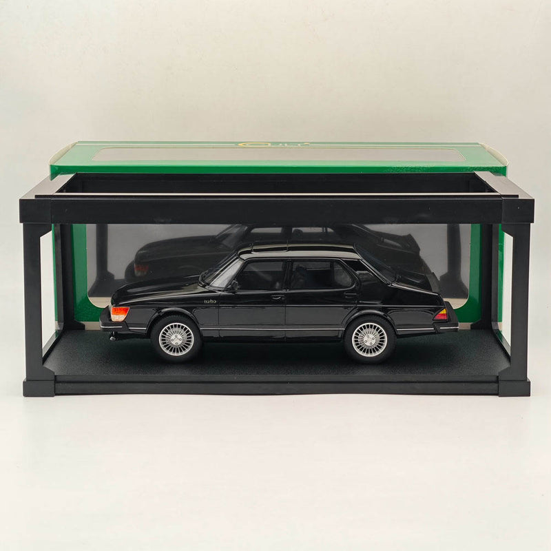 Cult 1/18 Scale SAAB 900 Turbo 4 Door Resin Model Car Collection Black