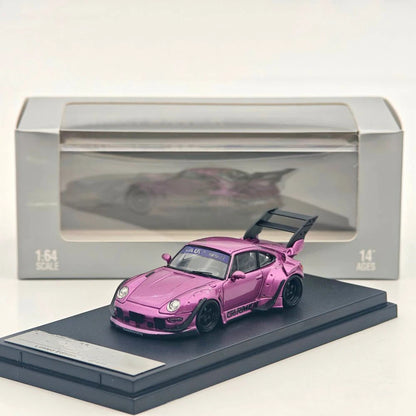 1:64 SW 993 Carmen Purple Metallic Limited Collectible alloy car model