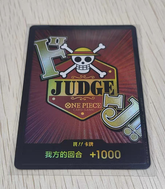 2025 One Piece Chinese Card Game Championship 25-26 Judge DON !! Card