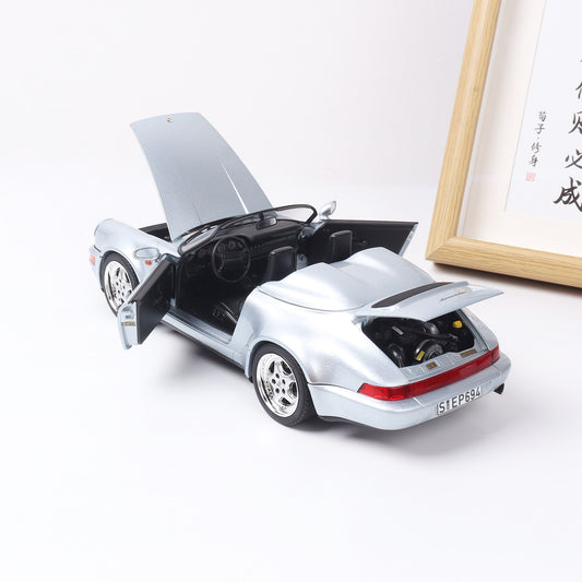 Norev 1:18 911 Speedster WTL 964 Carrera S Targa Alloy Car Model Limited Collectible