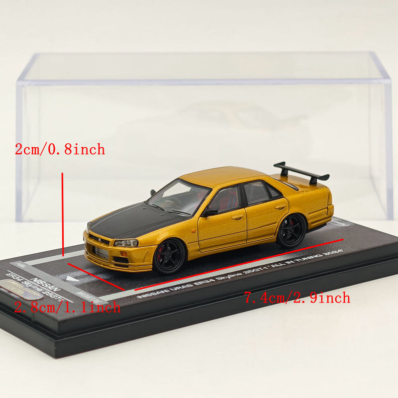 MORTAL 1:64 NISSAN SKYLINE ER34 Skyline 25GT-t Miniature Diecast Toys Car Models Hobby Collection Gifts ALL IN TUNING 2024