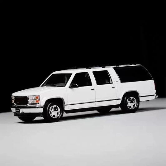 Bliss 1:64 Suburban GMT400 SUV White/Black Sport Model Diecast Model Car