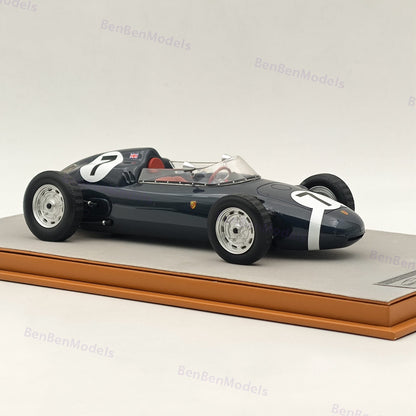1/18 Tecnomodel Porsche 718 F2 1960 Winner Team Rob Walker XV B.A.R.C #7 Aintree