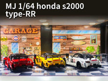 Pre-sale MJ 1:64 Honda S2000 type-rr Resin Car Toys Models Collection Miniature Hobby Gifts