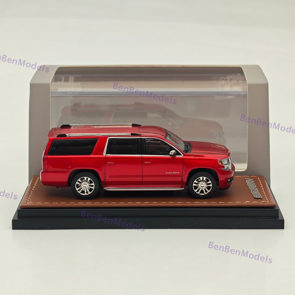 1:64 GOC Suburban 2015 Full Sized SUV Diecast Metal Car Limited