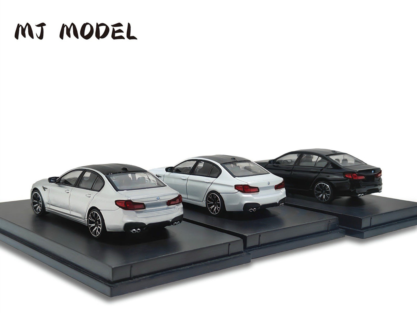 MJ 1/64 Scale M5 F90 Alloy Diecast Car Toys Model Limited Collectible, Display Gift