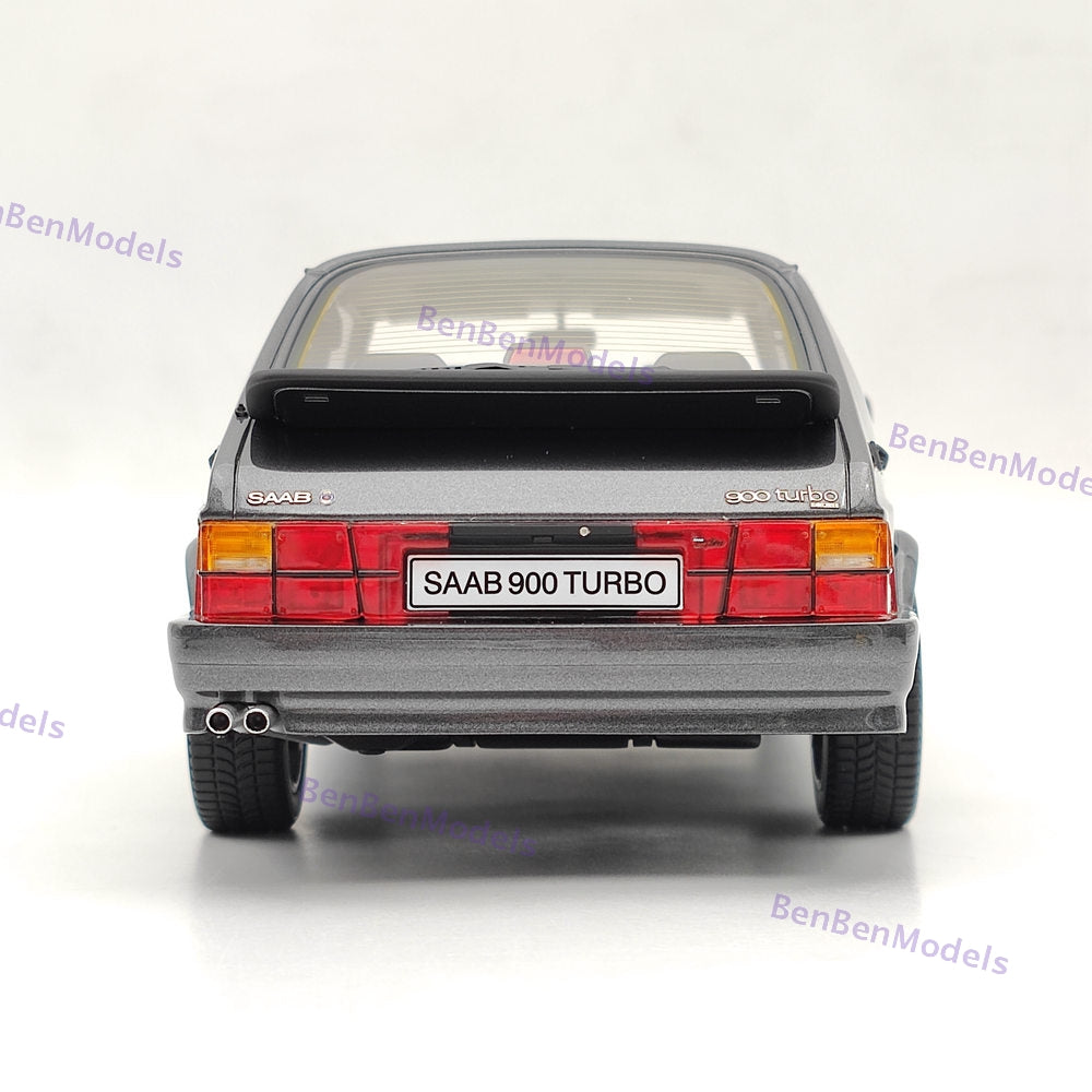 DNA Collectibles 1/18 Saab 900 Turbo T16 Airflow Grey DNA000113 Resin Model Car