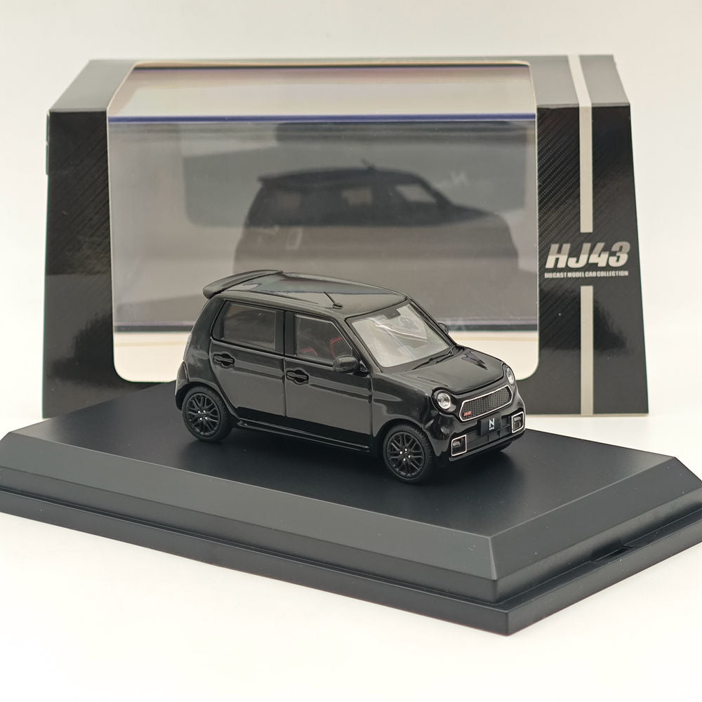 Hobby Japan 1/43 N-ONE RS Crystal Black Pearl HJ432001BK Diecast Model Car